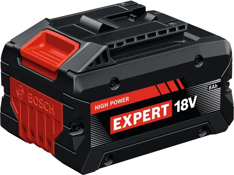 Akumulatorska baterija Bosch EXPERT EXBA, 18V, 8.0Ah, 1,035kg, ŠxDxV: 80x121x73mm, 1600A036ZB