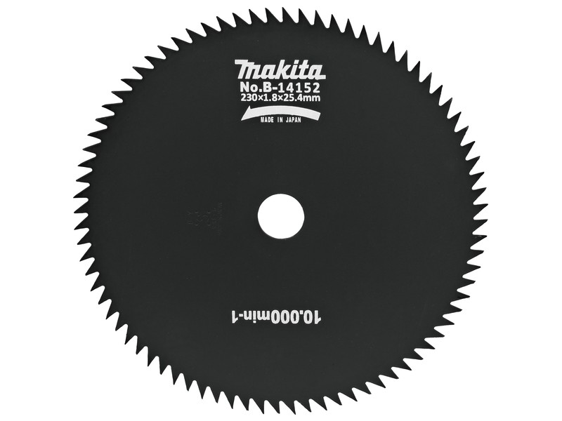 Rezilna plošča z zobmi oblike dleta Makita, Dimenzije: 230x1,8mm, Zob: 80, B-14152