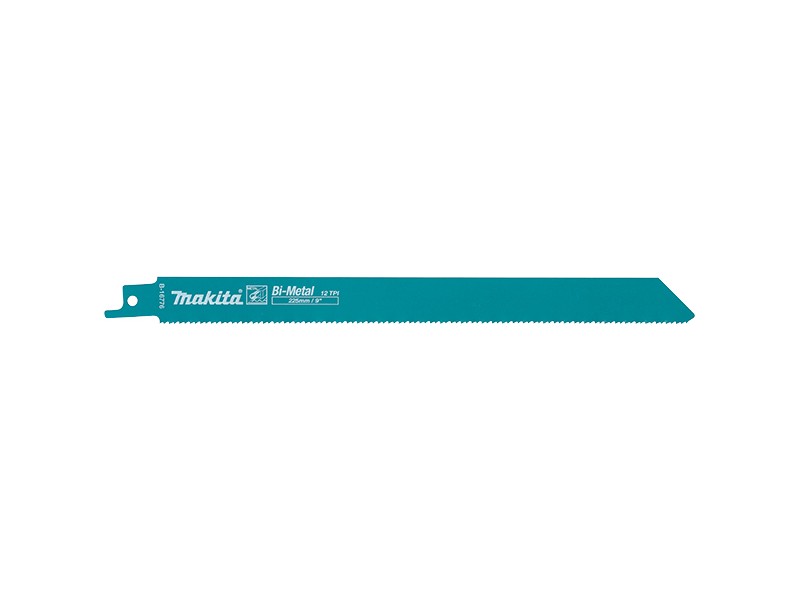 List za sabljasto žago Bi-Metal Makita, 225 mm, 14TPI, Pakiranje: 5kos, B-16776