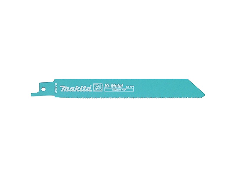 Žagin list za sabljasto žago Makita, Dimenzije: 152x0.9mm, 4TPI, Pakiranje: 25kos, B-16841-25