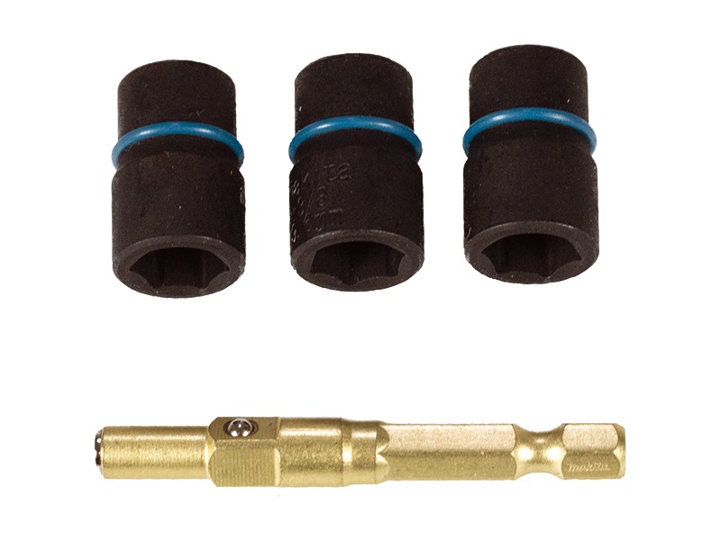 Natični ključ Makita, Dimenzije: 8,9.6,10mm x 3kos (1/4) - sestavljiv, B-40381