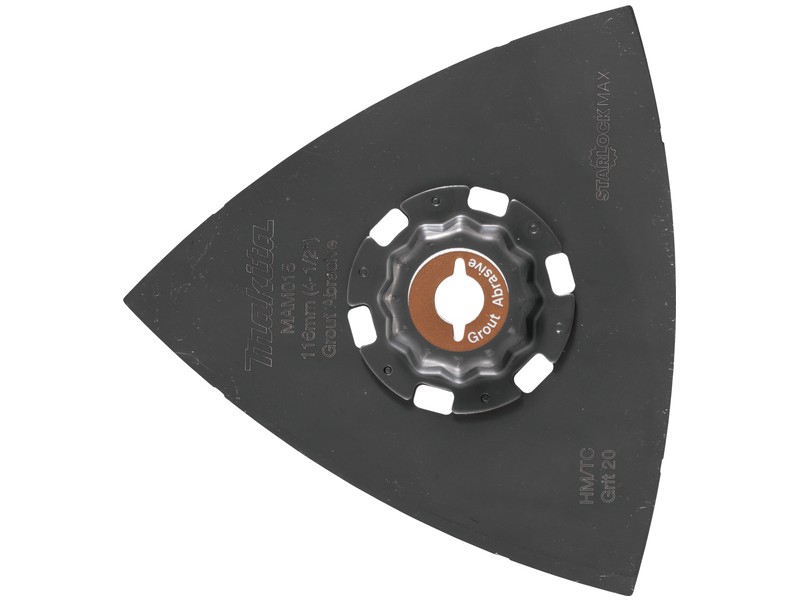 TC brusna plošča Makita za les Starlock Max, MAM015, 116mm, Zrnatost: 20, B-66553