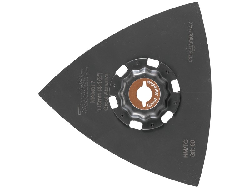 TC brusna plošča Makita za les Starlock Max, MAM017, 116mm, Zrnatost: 60, B-66575