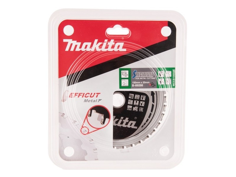 Žagin list Makita TCT  Efficut, Dimenzije: 150x20mm, Zob: 33, B-69288