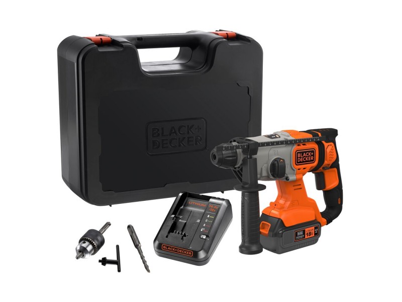 Akumulatorski udarni vrtalnik Black and Decker BCD900M1K, 18V, SDS Plus, 2.66kg