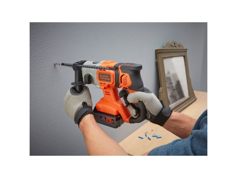 Akumulatorski udarni vrtalnik Black and Decker BCD900M1K, 18V, SDS Plus, 2.66kg