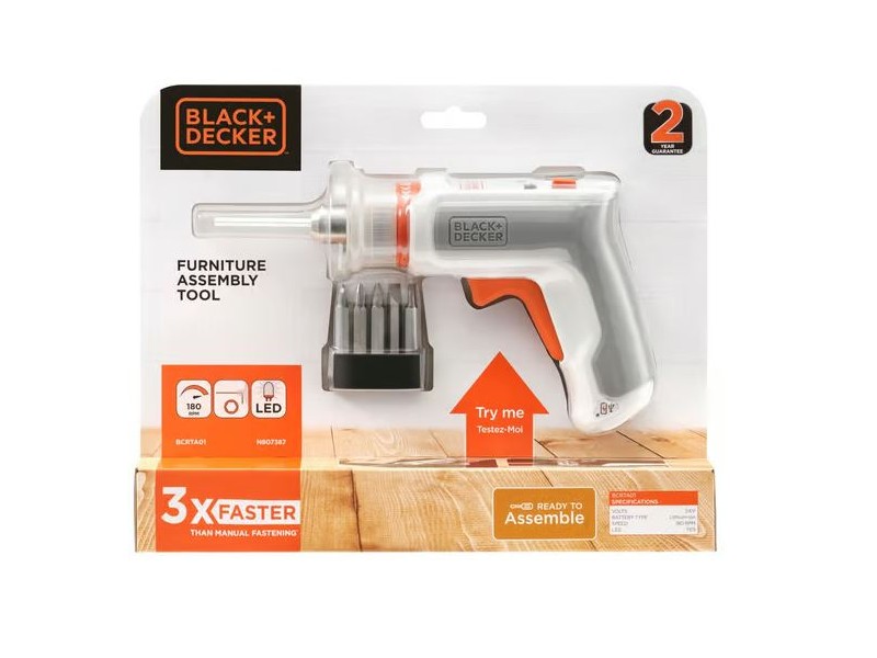 Akumulatorski vijačnik Black and Decker BCRTA01, 3.6V, 5.5Nm