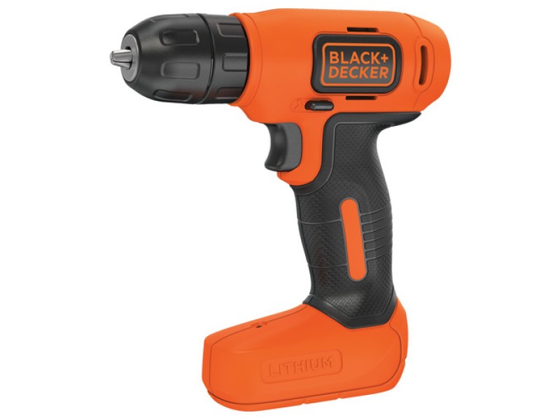 Akumulatorski vrtalnik-vijačnik Black and Decker BDCD8, 7.2V, 8-12Nm, 0.86kg