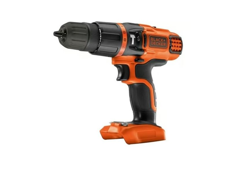 Akumulatorski udarni vrtalnik Black and Decker BDCH188N, 18V, 28Nm, 10-25mm