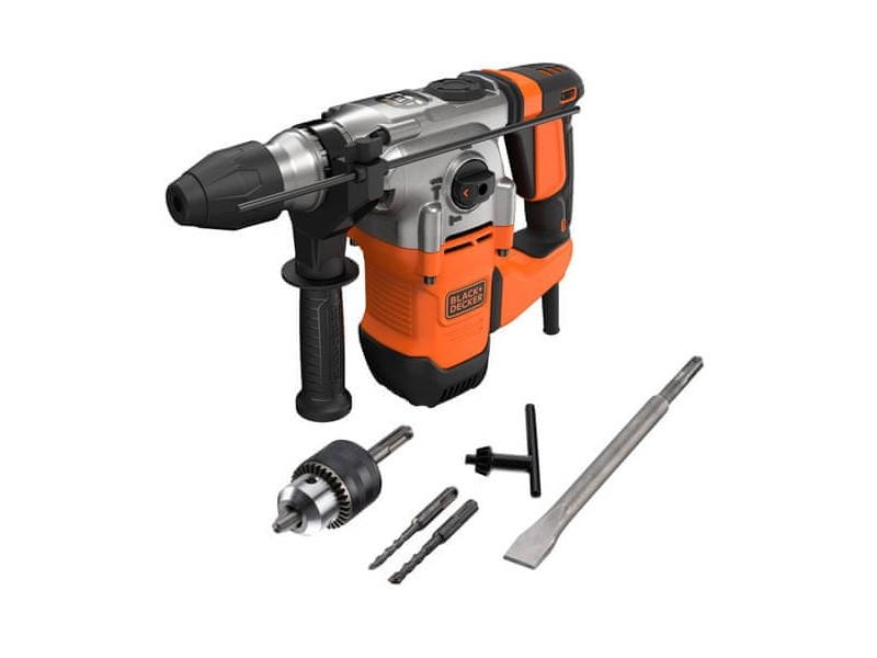 Kombinirano kladivo Black&Decker BEHS03K v kovčku, 1250W, 3.7J, 5.1kg