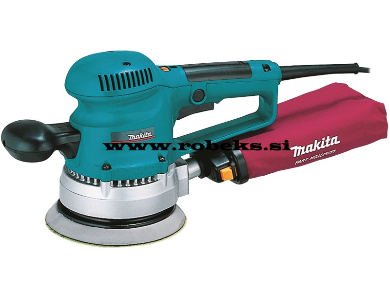 Električni ekscentrični brusilnik Makita BO6030, 310W, 150mm, 2.4kg