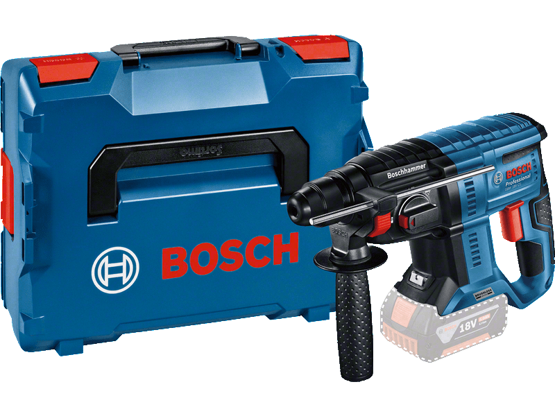 Vrtalno udarno kladivo SDS-Plus, Bosch GBH 18V-21 PROFESSIONAL v L-Boxx 136, 2.0J, Brushlles, 2.4kg, 0611911101