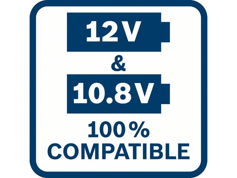 Začetni komplet za brezžično polnjenje Bosch litij-ionska akum. baterija GBA 12 V 2,5 A W+avtomobilskega polnilnika GAL 1830 W, 1600A00J0G