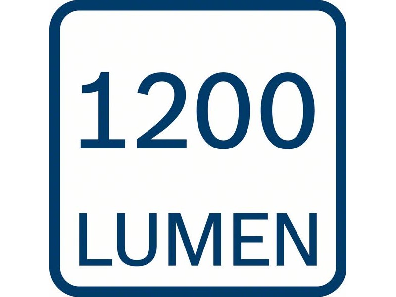Brezžična svetilka Bosch GLI 18V-1200 C, 14,4–18V, 1.200lm, 1.4kg, 0601446700