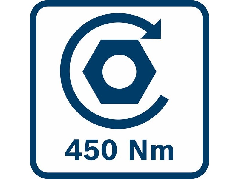 Akumulatorski udarni vijačnik Bosch GDS 18V-450 PC v L-Boxx, 18V, 450Nm, M10-M20, 1.6kg, 06019K4102