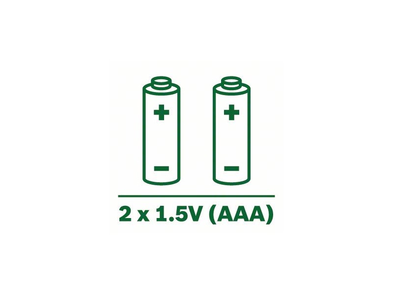 Laserski merilnik razdalj Bosch ZAMO III v kartonu, 2x 1,5 V LR03 (AAA), 0,15–20,00m, ±3mm, 0.5s, 0.09kg, 0603672702