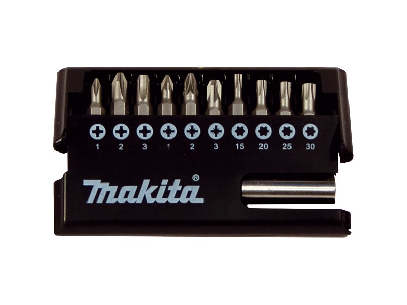 11-delni set vijačnih nastavkov Makita, Pakiranje: 12set, D-30651-12