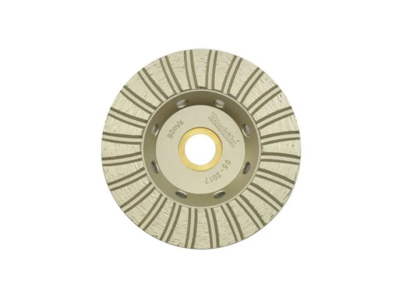 Diamantna lončasta brusilna plošča Makita, Dimenzije: 100x22,23mm (ring 16), D-62337