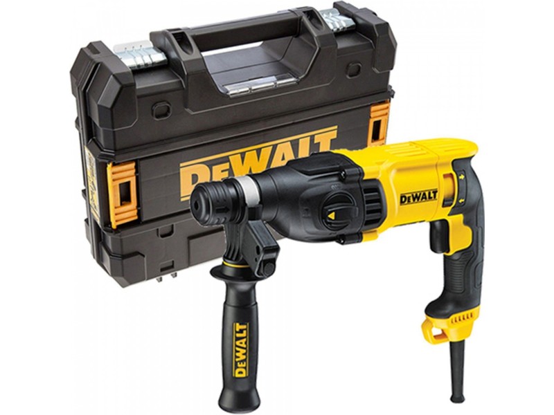 Kombinirano kladivo D25133K DeWALT, SDS-Plus, 2.6J, Beton: 26mm, 800W