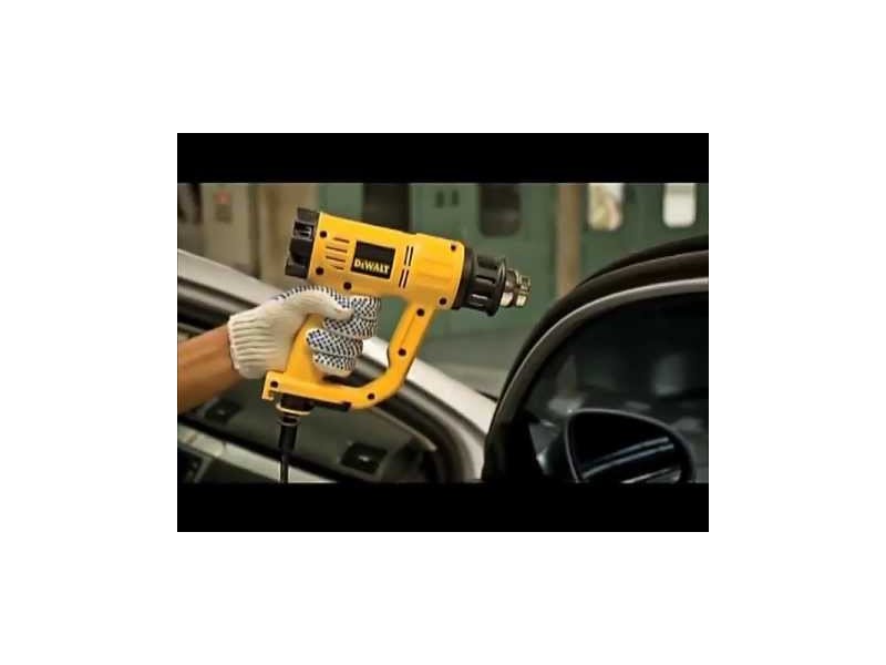 Fen za vroč zrak Dewalt D26411, 1.800W, 50-400 / 50-600 °C, 2 stopnji, 0.8 kg