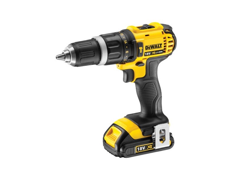 Akumulatorski udarni vrtalnik vijačnik DeWalt DCD785C2, 18V, 1,5Ah, 1,9kg