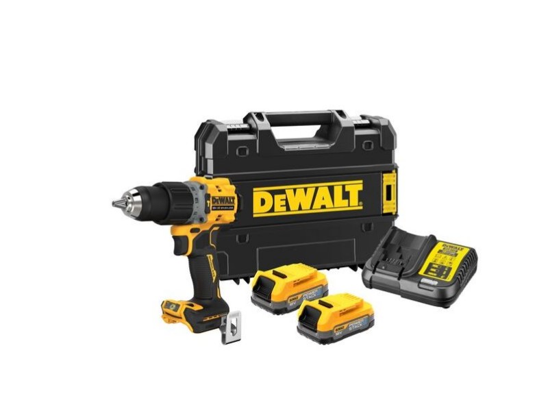 Akumulatorski udarni vrtalnik/vijačnik Dewalt DCD805P2T, 18V, 90Nm, 1.3kg