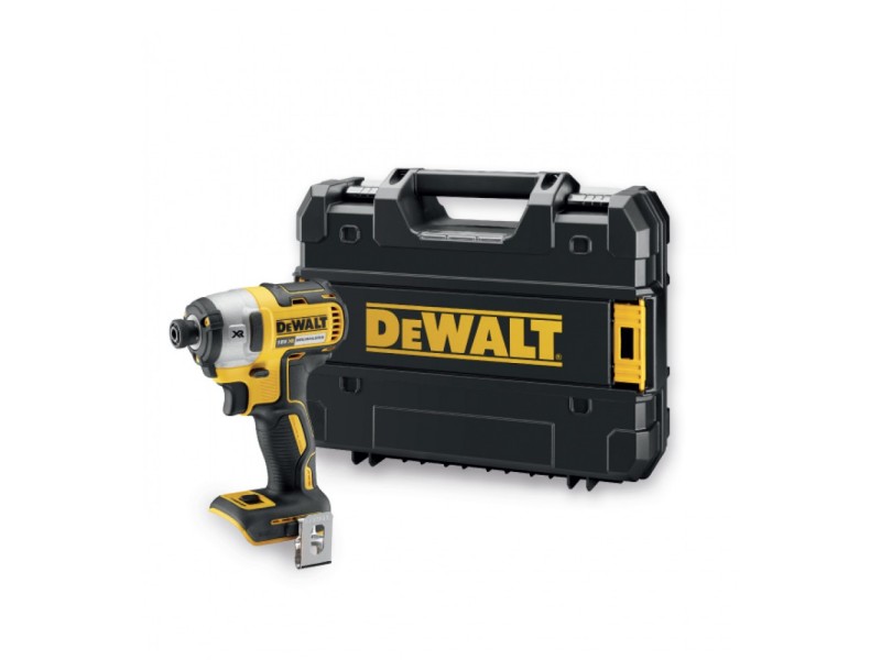 Aku. brezkrtačni udarni vijačnik DeWalt DCF887NT, XR, TSTAK, 18V, 1/4