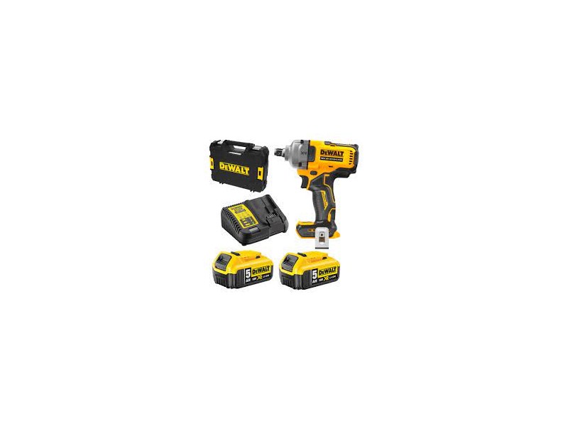 Akumulatorski udarni vijačnik Dewalt DCF892P2T, 18V, 1/2