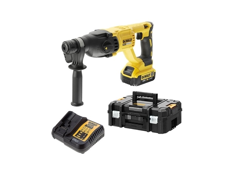 Akumulatorsko kombinirano udarno kladivo Dewalt DCH133M1 SDS Plus, 18V, 2.6J, 2.3kg