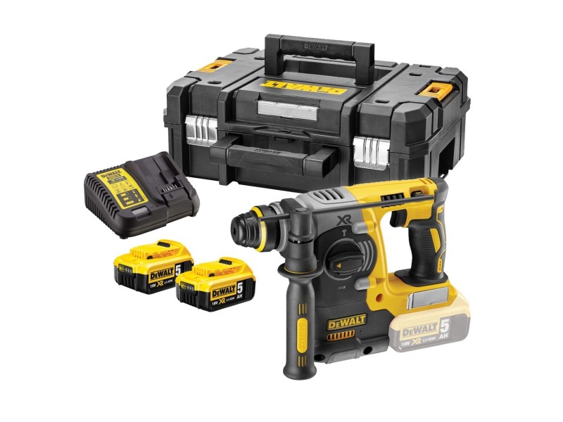 Akumulatorsko kombinirano vrtalno kladivo Dewalt DCH273P2T SDS Plus, 18V, 2.1J, 400W, 3.1kg