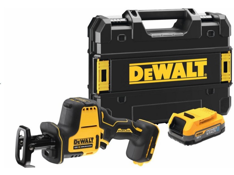 Akumulatorska sabljasta žaga Dewalt DCS369E1T, 18V, 3.3kg