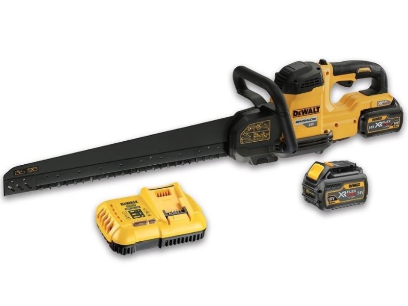 Akumulatorska aligator žaga Dewalt DCS397T2, 18/54V, 6.0Ah, 430mm, 6.5kg