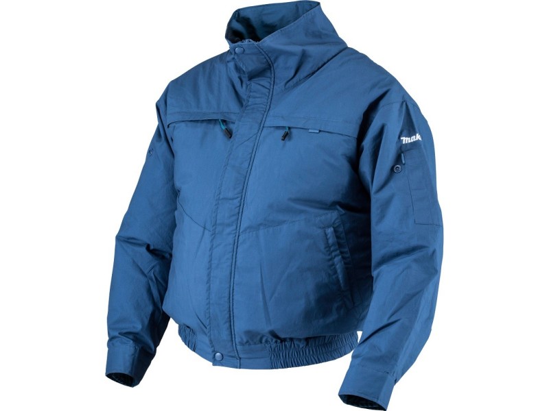 Akumulatorska jakna za hlajenje Makita DFJ304ZM, Li-Ion, Barva: Modra