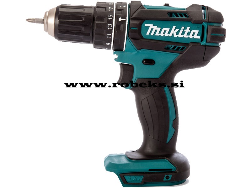 Akumulatorski vibracijski vrtalnik-vijačnik Makita DHP482Z, 18V, 36-62Nm, 1.5-13mm, 1.8kg