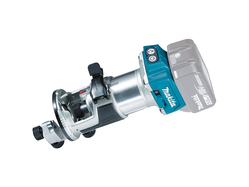 Akumulatorski rezkalnik Makita DRT50ZX2 v torbi