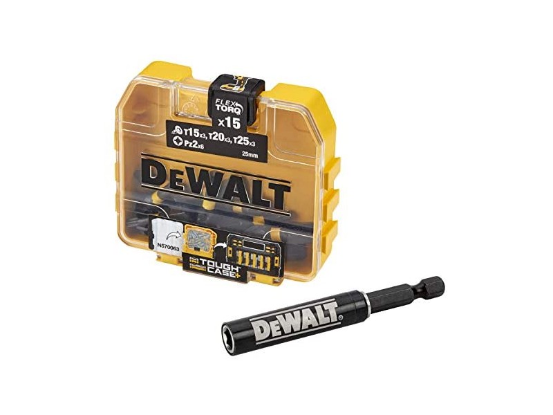 DeWalt 16-delni set vijačnih nastavkov, 25mm, DT70522T