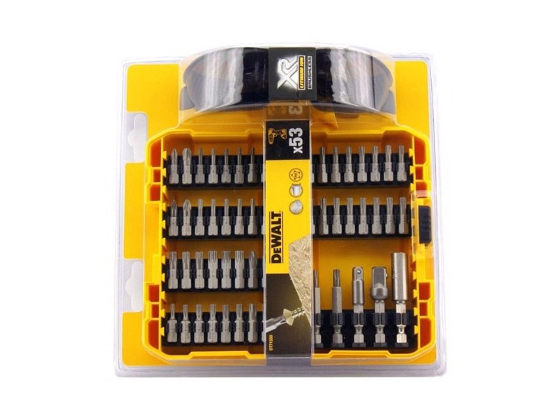 53-delni set vijačnih nastavkov Dewalt DT71550 v kovčku