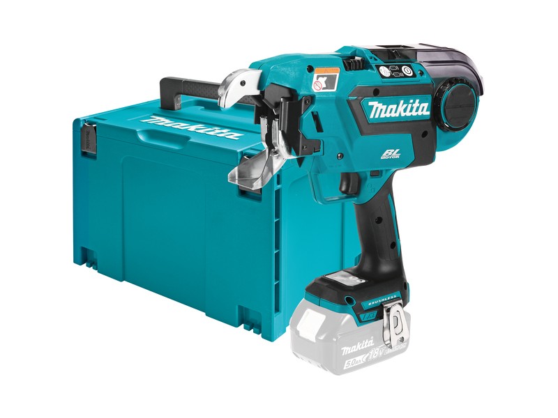 Akumulatorski vezalec armature Makita DTR181ZJ v kovčku, 18V, 0.8mm, 2.7kg
