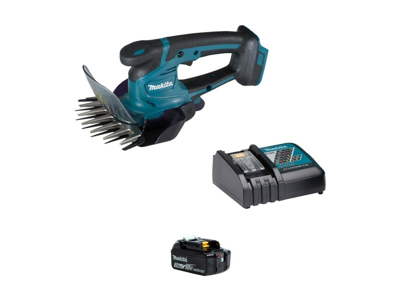 Akumulatorske škarje za travo Makita DUM604RF, 1xDC18RC, 1xBL1830, 18V, Set