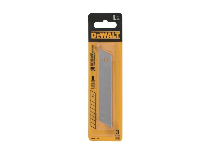 Rezilo Snap-Off DeWalt DWHT11719-0, 18 mm