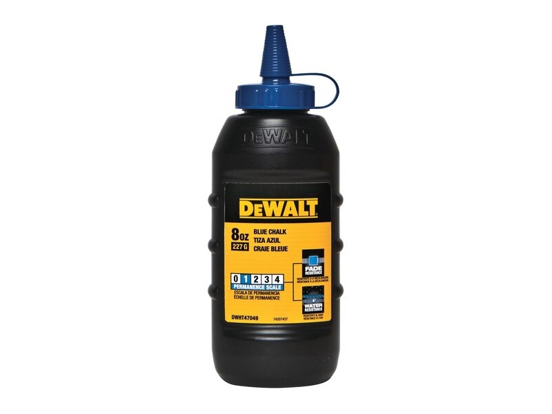 Modra kreda Dewalt DWHT47049-9, 225 g