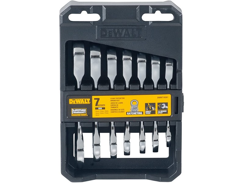 7-delni set kombiniranih ključev DeWalt DWMT19261-0, 10-19mm