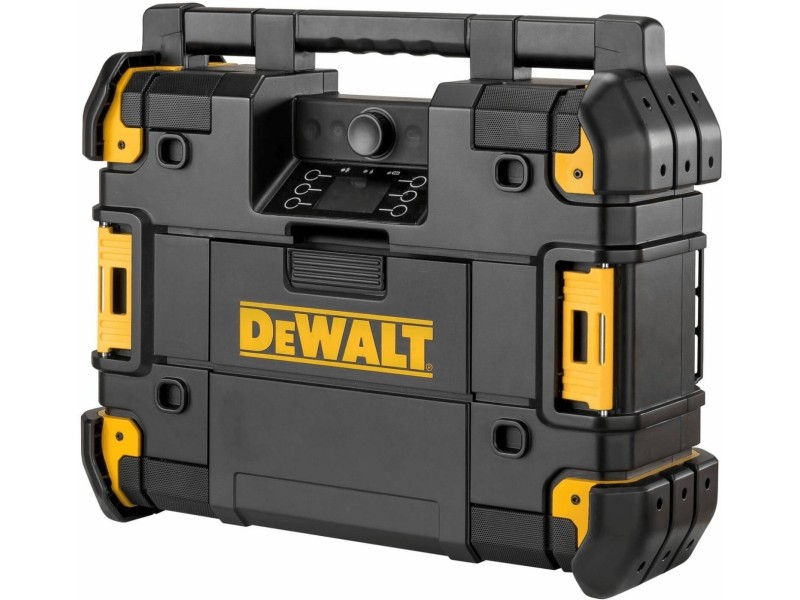 Radio Dewalt s polninikom, 10,8V, 18V, 54V, iOS, Android, 8.27 kg