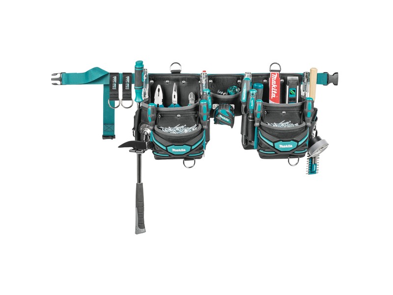 Set 3 torbic Makita na pasu z dvema dodatnima zaponkama, E-05169