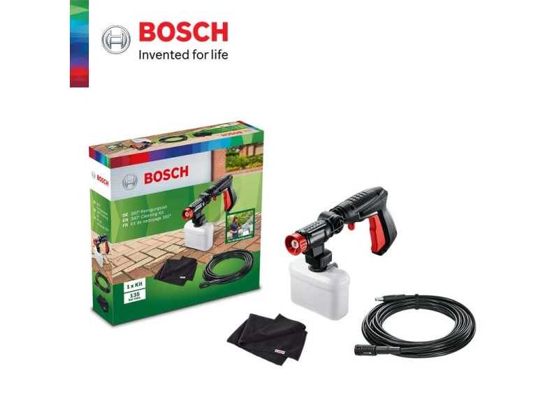 360 Cleaning Kit Komplet za vsestransko čiščenje (135 bar), F016800612