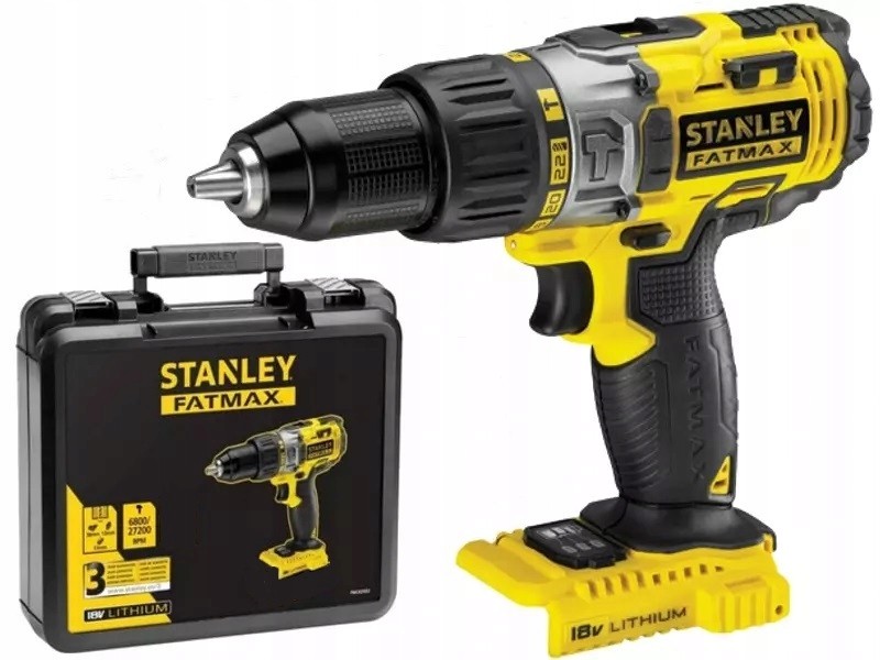 Akumulatorski udarni vrtalnik vijačnik Stanley FMC625B, 18V, 51Nm, 1.8kg