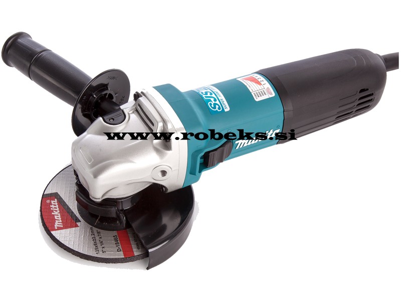 Električni kotni brusilnik Makita GA5040C, 1.400W, 125mm