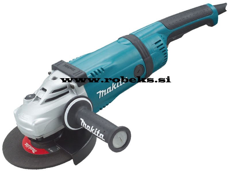 Električni kotni brusilnik Makita GA9030RF01, 2.400W, 230mm, 6.5 kg