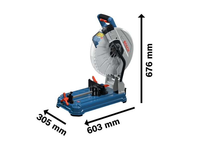 Akumulatorska žaga za kovino Bosch GCD 18V-355, 0601B59000