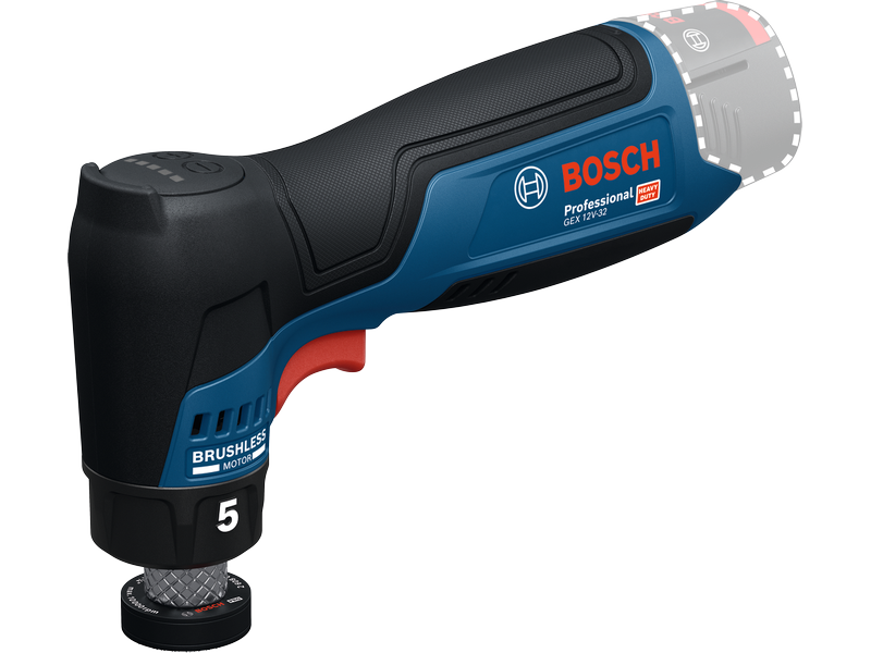 Akumulatorski ekscentrični brusilnik Bosch GEX 12V-32, 06019L2000